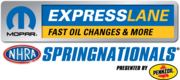 Mopar Express Lane NHRA SpringNationals Presented By Pennzoil