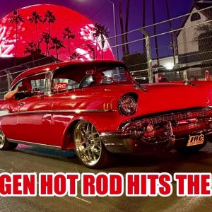 “From SEMA to the Streets: Driving Our Hydrogen HEMI Hot Rod in Vegas!”