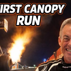 “My First Full Pass in a Canopy Top Fuel Car (334 MPH!)”