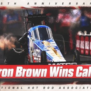 Antron Brown wins the 2026 Right Trailers Top Fuel All-Star Callout