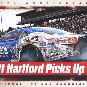 Matt Hartford picks up first victory since 2023