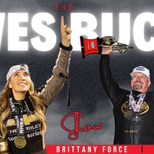 The Wes Buck Show | Ep. 408 | Brittany Force & J.R. Gray!!!!