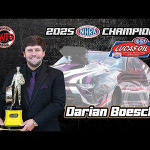 Darian Boesch - 2025 NHRA Right Trailers Top Sportsman World Champion