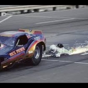 Jim “Bullet” Bailey: The Drag Racing Daredevil Dragged Behind a Funny Car | Rare Footage