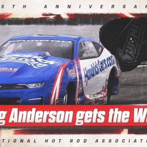 Greg Anderson gets his 17th win in Pomona