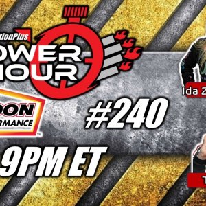 Power Hour #240 - Ida Zetterstrom & TJ Zizzo | NHRA Drag Racing - Top Fuel Dragster