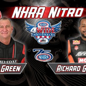 Chad Green and Richard Gadson go WFO before NHRA in Charlotte, NC.
