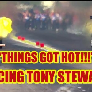 A 3.70 at 335 MPH, a win light against Tony Stewart, and one EXPLOSIVE Ending