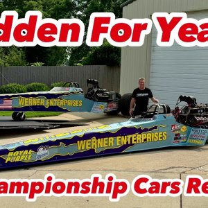 "Rescuing My Championship Dragsters After YEARS in Storage!"