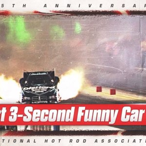Matt Hagan makes the first 3-second Funny Car run | NHRA 75th Classics