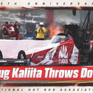 Doug Kalitta throws down in action-packed final in Charlotte