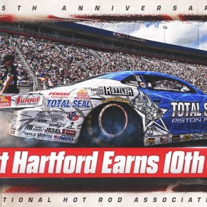 Matt Hartford earns the 10th win of his career