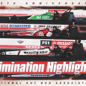 NHRA 4-Wide Nationals Elimination Highlights