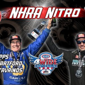Ron Capps, Matt Hartford, and Mike Stavrinos join WFO Radio after 4-Wide NHRA Nationals
