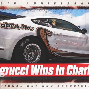 Jonathan Allegrucci wins Factory Stock Showdown at the NHRA 4-Wide Nationals