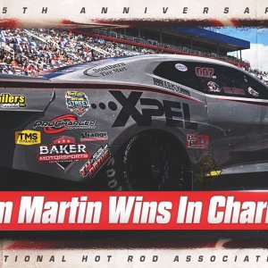 Ryan Martin wins Outlaw Street at the NHRA 4-Wide Nationals