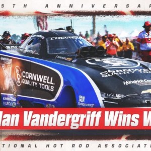 Jordan Vandergriff races to first win at the NHRA Southern Nationals