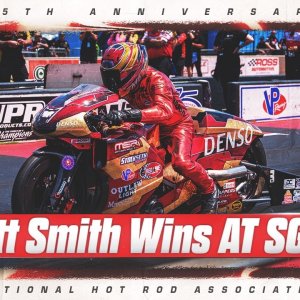 Matt Smith takes his first Wally of the season