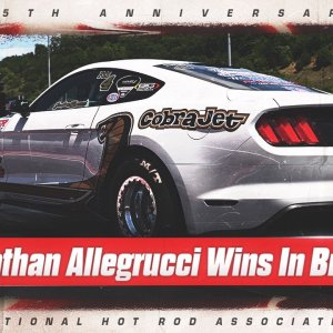 Jonathan Allegrucci gets his THIRD straight win in Factory Stock Showdown