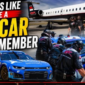 I SPENT A WEEKEND INSIDE A NASCAR TEAM... THIS WAS WILD!!!