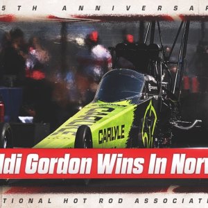 Maddi Gordon wins her first career Top Fuel Wally