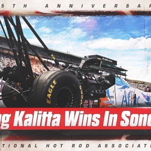 Doug Kalitta wins the DENSO NHRA Sonoma Nationals presented by PowerEdge