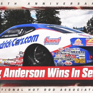 Greg Anderson wins in Seattle