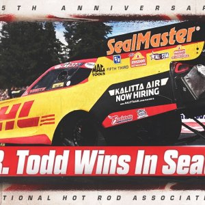 J.R. Todd wins his first race of 2026