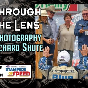 Through the Lens: The Photography of Richard Shute Plus, Christie Meyer-Johnson on Stampede of Speed