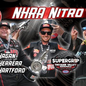 Matt Hagan, Matt Hartford and Gaige Herrera join WFO after winning NHRA Thunder Valley Nationals