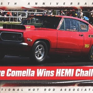 Steve Comella wins the Sox and Martin HEMI Challenge