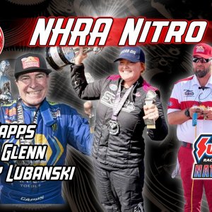 Ron Capps, Sadie Glenn and NHRA Chief Starter Kenny Lubanski join WFO Radio