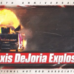 Alexis DeJoria has huge explosion at the U.S. Nationals
