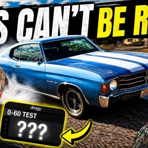 How Fast Is Our 406 Chevelle? 0–60 Shocked Us !!!!