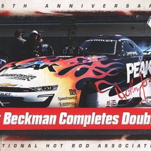 Jack Beckman completes the Indy double-up