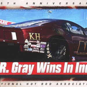 J.R. Gray wins Pro Mod at the Cornwell Quality Tools NHRA U.S. Nationals