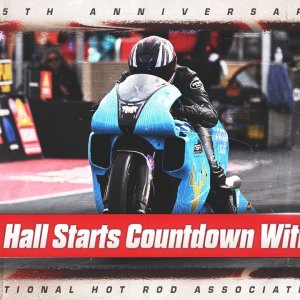 John Hall starts the countdown with a win