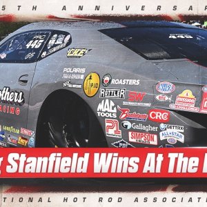 Greg Stanfield picks up second Wally of the season