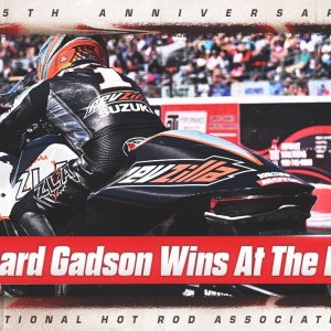 Richard Gadson wins the NHRA Nationals at The Rock