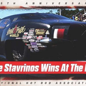 Mike Stavrinos wins Pro Mod at the NHRA Nationals at The Rock