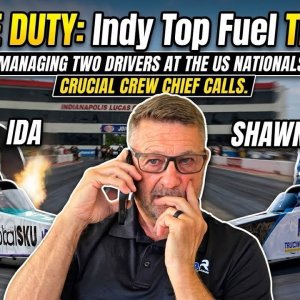 Indy Friday Double duty: Warmups + Track passes with Ida Zetterström & Shawn Reed !