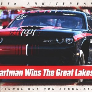 Lee Hartman wins Factory Stock Showdown at the Dodge NHRA Great Lakes Nationals presented by MOPAR