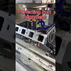 Perfecting port alignment.