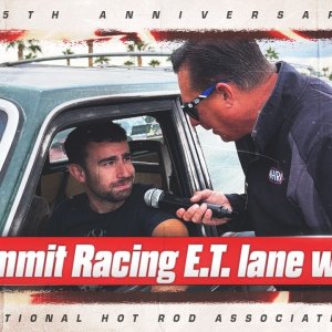 Summit Racing E.T. Finals walk through the lanes